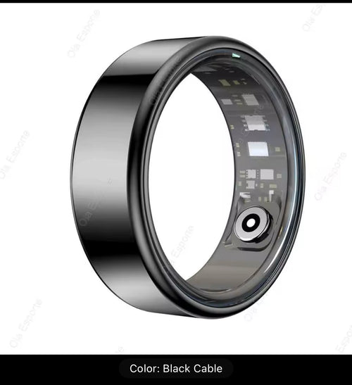 2026 New Smart Ring Men Women, Heart Rate and Blood Oxygen Monitor Smartring IP68 & 5ATM Waterproof, Multi-sport Mode Rings Man