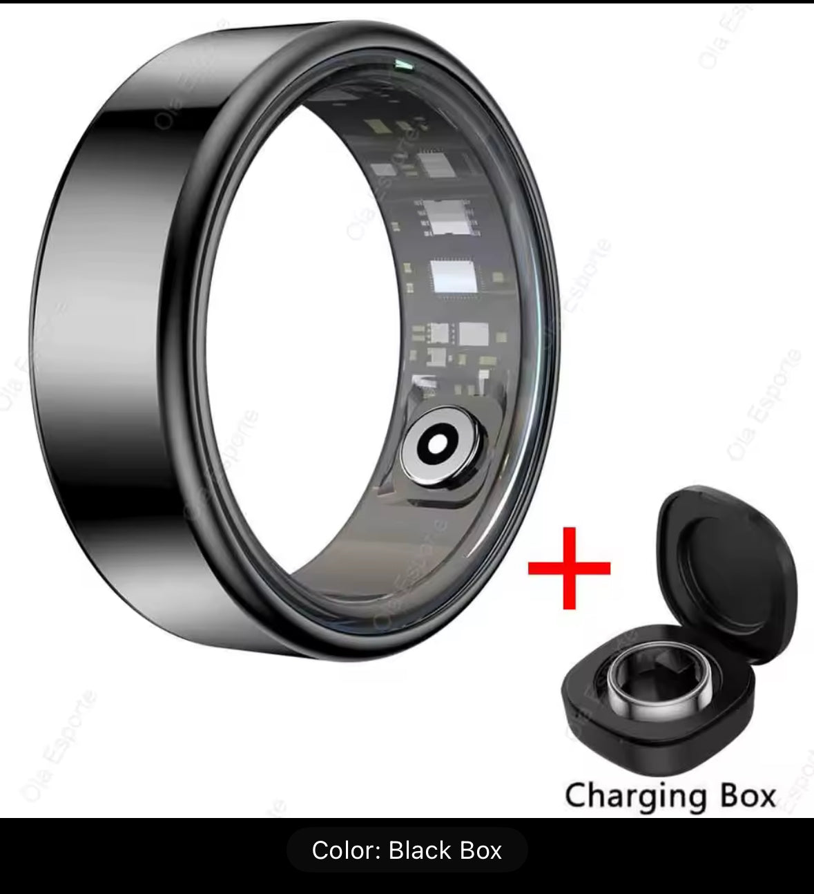 2026 New Smart Ring Men Women, Heart Rate and Blood Oxygen Monitor Smartring IP68 & 5ATM Waterproof, Multi-sport Mode Rings Man